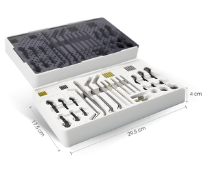 Peralatan ortopedi bedah kualitas terbaik 2.0/2.4 Set pelat pengunci TPLO dan sekrup peralatan dokter hewan - Product Image 2