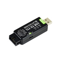 Waveshare Endüstriyel USB'den TTL'ye Dönüştürücü FT232RL Hindistan Diğer Tip Çoklu Koruma Siyah Plastik