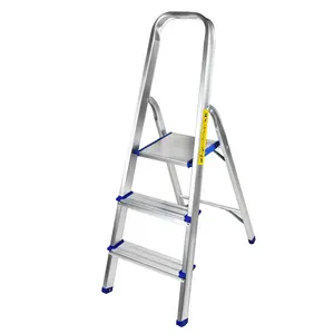 Многофункциональная безопасная алюминиевая лестница толщиной 1,2 мм, портативная складная Бытовая Лестница