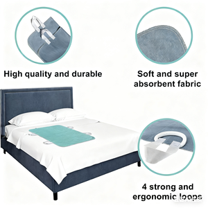 Protector de Cama Ecológico de Secado Rápido Biodegradable, Absorbente y Lavable, para Incontinencia - Product Image 2