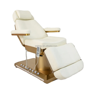 Sillón y Cama de Masaje Portátil de PVC con Elevación Eléctrica para Uso en Salones de Belleza y Spas - Product Image 2