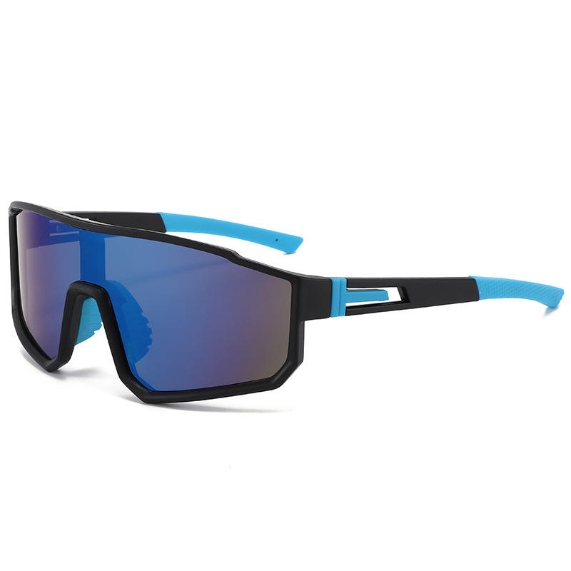 Black frame blue film