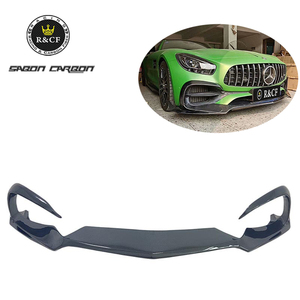 Lame de pare-chocs avant en fibre de carbone véritable style RE pour Mercedes Benz <span class=keywords><strong>AMG</strong></span> GT <span class=keywords><strong>GTS</strong></span> GTC C190 2016-2020 - Product Image 1