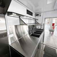Remorque alimentaire DOT 14 pieds, camion-restaurant mobile, chariot de restauration rapide, remorque de café de rue extérieure à vendre aux États-Unis et en Europe