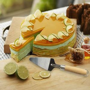 Cucchiaio da portata mestolo per zuppa di Cake Server utensili da cucina con spatola scanalata e tornitore per cucinare - Product Image 2