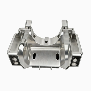 Soporte de Fijación de Aleación de Aluminio Mecanizado por CNC Personalizado, Bloque de Montaje Mecánico de Fresado de Precisión, Fabricación de Aluminio, OEM Personalizado - Product Image 3