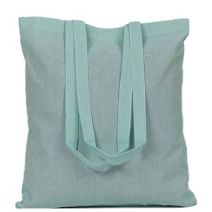 Grass Green Fashion Shopping Print Canvas Tote <b>Bag</b> Reusable Custom <b>Bags</b> Wholesale With Logo - Product Image 1