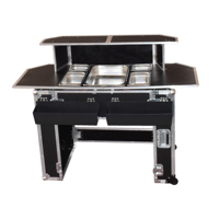 Flight case pour DJ, barre lumineuse LED, fabrication chinoise, en vente