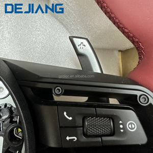 Accessoires de volant <span class=keywords><strong>sport</strong></span> en fibre de carbone personnalisés pour Porsche 991 <span class=keywords><strong>911</strong></span> 992 718 918 CARRERA GT Macan Cayman Cuir rouge - Product Image 4