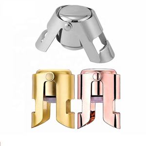Tapón <span class=keywords><strong>de</strong></span> champán <span class=keywords><strong>de</strong></span> acero inoxidable con silicona <span class=keywords><strong>de</strong></span> grado alimenticio a prueba <span class=keywords><strong>de</strong></span> fugas Mantener fresco Adecuado Champagne <span class=keywords><strong>Cava</strong></span> Prosecco y Sparkl - Product Image 6