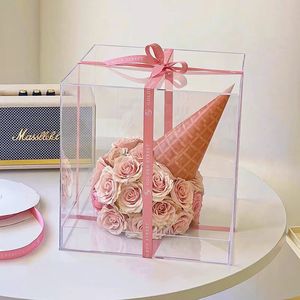 Boîtes acryliques personnalisées de plusieurs tailles pour coffrets cadeaux pour petites entreprises - Product Image 1