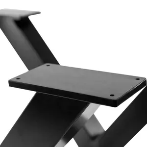 Metal Table Legs Fashion Design X Shape Coffee Table Legs 02.01.037 Metal Legs For Tables