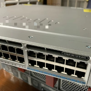 Commutateur Ws-c3850-12x48wbru-l 48 ports Gigabit PoE+ avec C3850-nm-4-10g double, neuf, original, en stock, automatisation industrielle Pac - Product Image 1