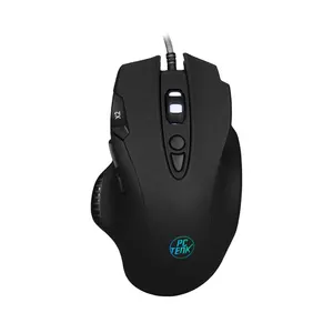 Venda quente mão direita ajustável dpi led rgb, driver óptico personalizar gaming, teclado óptico, mouse