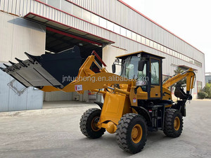 Mini-excavatrice sur roues Toho Th10-60 de 4 tonnes avec moteur avant 4x4, pompe, garantie 1 an - Product Image 5