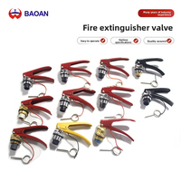 Ensemble de poignée de valve de rechange pour extincteur à revêtement brossé, haute qualité, durable, pour système de sécurité incendie industriel Baoan Easy