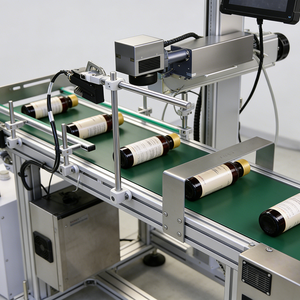Machine de marquage laser UV haute précision avec système de collecte de données par code QR pour la traçabilité des emballages cosmétiques - Product Image 5