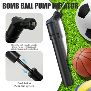 Adaptador de boquilla para bomba manual de inflado de neumáticos BOMB, de plástico, fácil de usar, 80-130 PSI - Product Image 5