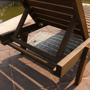 Suministro Directo de Fábrica: <span class=keywords><strong>Tumbonas</strong></span> de Madera para Exteriores, Playa y Hoteles - Product Image 6