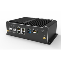 Mikrotik Pfsense 4*10G Sfp 1 SIM 4x2.5G Mini Firewall Pc C3758 C3000 Desktop Pfsense Mini Pc C3000 C3758 Cpu dengan 4 10G Sfp