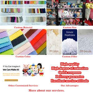 Giocattoli di Peluche Personalizzati di Alta Qualità Certificati CE EN71, <span class=keywords><strong>Lupo</strong></span> e Husky con Imbottitura in Cotone PP - Product Image 4