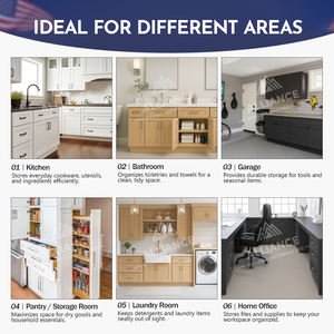 Gabinete de Baño con Cajones VSD1221-VSD2121 para Almacén |   Disponible para entrega rápida |   Mueble de baño de madera - Product Image 4