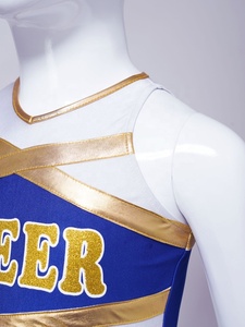 6-16 Uniforme de animadora personalizado Vestidos de baile para niños con estilo Ropa de baile para niñas Ropa de actuación Traje de baile Uniformes de porristas - Product Image 3