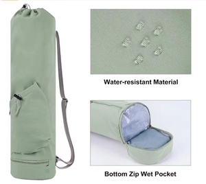 Vente en gros <span class=keywords><strong>de</strong></span> logo personnalisé <span class=keywords><strong>sac</strong></span> <span class=keywords><strong>de</strong></span> transport pour <span class=keywords><strong>yoga</strong></span> <span class=keywords><strong>sac</strong></span> <span class=keywords><strong>de</strong></span> gym <span class=keywords><strong>sac</strong></span> <span class=keywords><strong>de</strong></span> tapis <span class=keywords><strong>de</strong></span> <span class=keywords><strong>yoga</strong></span> en nylon à poche zippée étanche - Product Image 2