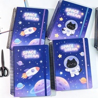 Bloc-notes en bambou à spirale double anneau A5, journal de voyage, vente en gros d'usine