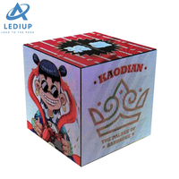 LEDIUP Fabrikpreis 5-Seitiger 3D P2.5 Outdoor Cube LED-Bildschirm Maßgefertigter LED-Video-Cube