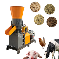 Machine de fabrication de granulés d'aliments pour animaux à haute efficacité 2 tonnes/h avec ventilateur de refroidissement CE pour volailles, poulets, bovins, porcs, moutons, lapins