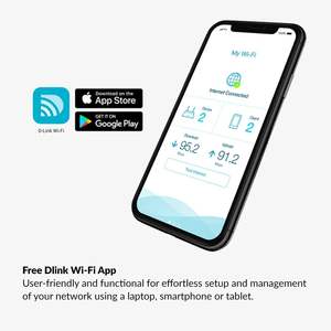Sistema de Wi-Fi de malla inteligente para todo el hogar <span class=keywords><strong>AC1900</strong></span> de doble banda de alto rendimiento con controles parentales Enrutador compatible con 5G para el enrutador de La DIR-L1900-US - Product Image 4