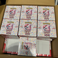 Version japonaise scellée Wuwu TCG 151 SV2A Gold Red Blue Enhancement Pack PTGG Jeu de société en peluche pour les 14 ans et plus