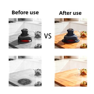 Nuovo Tappetino in Silicone per Friggitrice ad Aria, Teglia da Forno, Isolante Termico per Casa, Compatibile con <span class=keywords><strong>Nija</strong></span> FN101GY - Product Image 2