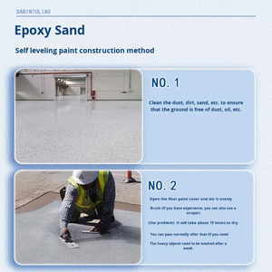 Vernice Epossidica per Pavimenti Resistente e Impermeabile <span class=keywords><strong>con</strong></span> Elegante Finitura Effetto Marmo per Superfici Interne - Product Image 5