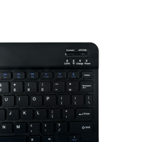 Nouveau clavier sans fil Tasso BT avec pavé tactile, interrupteurs à ciseaux, USB 3.0/Type-C, touches multimédia, matériau plastique pour tablettes iPad FCC