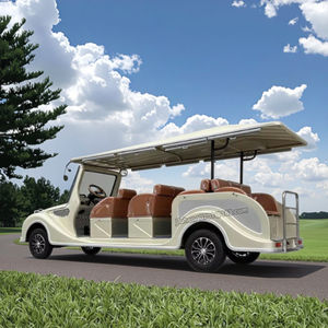 Европейский, бестселлер, ретро, 11-местный, 14-местный, Взрослый Классический дедушка, городской автомобиль, экскурсионный электрический автобус 72 В, 5000 Вт - Product Image 3