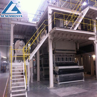 Machines non-tissées Le plus petit chargeur pliant Spunbond Cross Lapper Interlining Anti-Slip Brief Fine Nonwoven Fabrics Machine