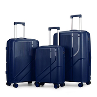 Juego de Maletas de Viaje Marksmann Factory, Suministro de Maletas con Ruedas Portátiles de Gran Capacidad Unisex
