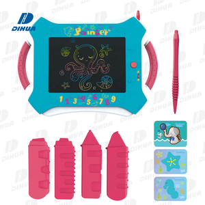 Tavoletta LCD per Bambini, Lavagna Colorata per <span class=keywords><strong>Disegno</strong></span> e Scarabocchi con Funzione di Cancellazione a Un Tasto e Blocco Schermo, Portatile e Riutilizzabile - Product Image 1