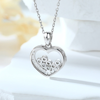 Fabricant d'alliances de mariage, collier en argent 925 avec zircone pour femmes, pendentif CZ pour mariage, bijoux