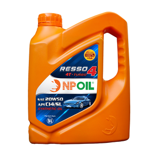 Aceite de Motor para Automóviles NPOIL RESSO 4 TURBO 20W50 4L 5L 6L / Aceite para Motor de Automóviles de Pasajeros / Proveedor Mayorista de Aceite para Motor - Product Image 3