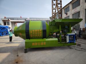 Mélangeur à tambour continu conforme à l'OSHA Moteur diesel Mélangeur à béton non basculant Moteur de la pompe à noyau Béton industriel - Product Image 2