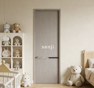 Elegante <span class=keywords><strong>Porta</strong></span> in Legno <span class=keywords><strong>Rosa</strong></span> per Interni Moderni con Finitura di Alta Qualità e Design Elegante per <span class=keywords><strong>Hotel</strong></span>, Camere da Letto, Ospedali - Product Image 1