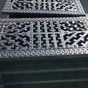 헤비 듀티 스퀘어 임베디드 하수 맨홀 커버 연성 철 맨홀 커버 - Product Image 3