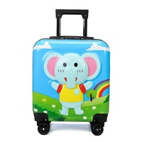 Valise imprimée de voyage pour enfants PC ABS personnalisée sac d'école valise de voyage pour enfants Cartoon Valise de voyage pour enfants Bagages