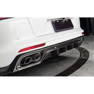 ลิ้นดิฟฟิวเซอร์กันชนหลังคาร์บอนไฟเบอร์แบบแห้ง สำหรับ <span class=keywords><strong>Porsche</strong></span> <span class=keywords><strong>Panamera</strong></span> 971 971.1 971.2 GTS <span class=keywords><strong>Turbo</strong></span> <span class=keywords><strong>S</strong></span> ปี 2017-<span class=keywords><strong>2023</strong></span> - Product Image 1