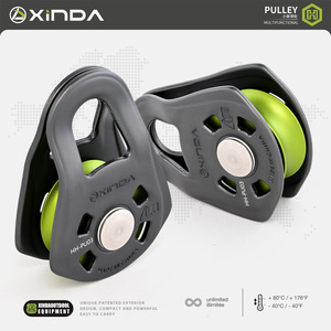 Poulie simple renforcée Xinda série H pour corde de 7-11 mm, charge 5 kN, poulie d'escalade en plein air - Product Image 3