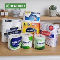 Rouleaux de papier toilette commerciaux géants en gros, à dissolution rapide, hypoallergéniques, écologiques et responsables pour toilettes
