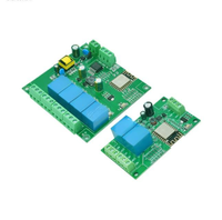 Spot ESP8266 modul Relay WIFI nirkabel, ESP-12F 4 saluran papan pengembangan Wifi AC/DC 5V/7-28V/5-80V catu daya